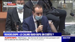 Sébastien Lecornu: "La loi de la République doit s'appliquer en Guadeloupe, comme partout ailleurs"