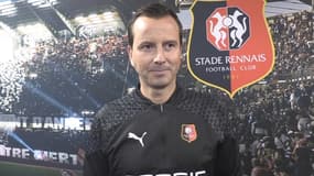 Julien Stéphan, à Rennes le 13 décembre 2023