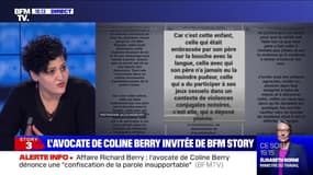 Me Karine Shebabo, avocate de Coline Berry-Rojtman: "Nous ne sommes pas dans un jeu, c'est quelque chose de très douloureux pour elle"