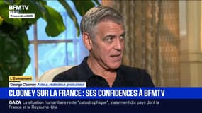 "Je suis sur Duolingo pour apprendre le français": les confidences de Georges Clooney à BFMTV 