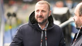 Florian Maurice pendant un match de Rennes en février 2024