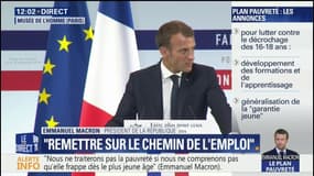 Macron veut l'instauration d'un revenu universel d'activité