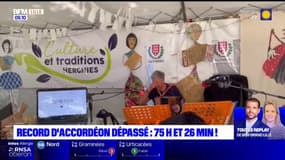 Record d'accordéon dépassé: 75 heures et 26 minutes