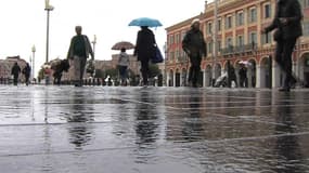 À Nice, il est déjà tombé autant de pluie que pendant toute l'année 2017
