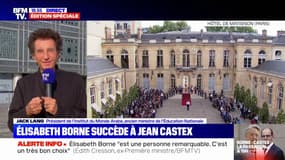 Élisabeth Borne nommée Première ministre: "C'est une femme d’action", réagit Jack Lang