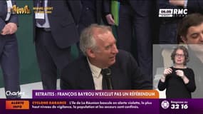 Retraites: François Bayrou n'exclut pas le référendum 