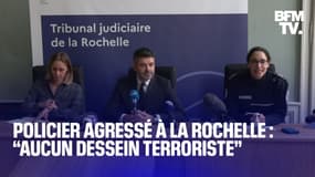 Policier agressé au couteau à La Rochelle: le point sur l'enquête du procureur de la République, Arnaud Laraize