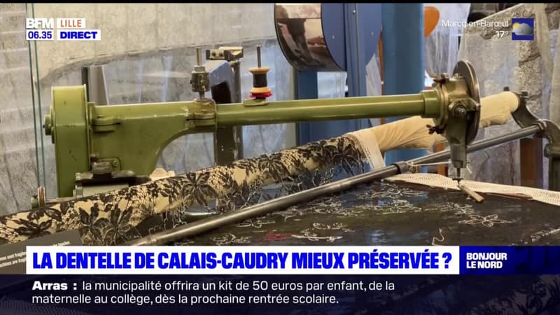 La dentelle de Calais-Caudry veut obtenir une indication géographique protégée
