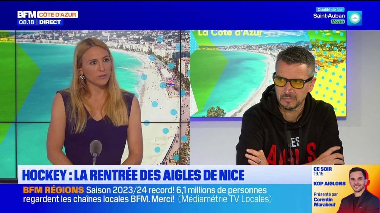 Hockey sur glace : un nouvel entraîneur pour les Aigles de Nice - ici