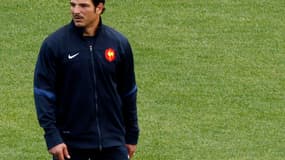 Marc Lièvremont s'est laissé pousser la moustache, à la façon Freddie Mercury