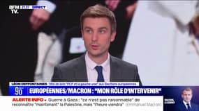 "Si les avions sont à destination uniquement de l'aide à l'Ukraine pour faire reculer les troupes russes sur le front ukrainien, il n'y a pas de soucis là-dessus", affirme Léon Deffontaines