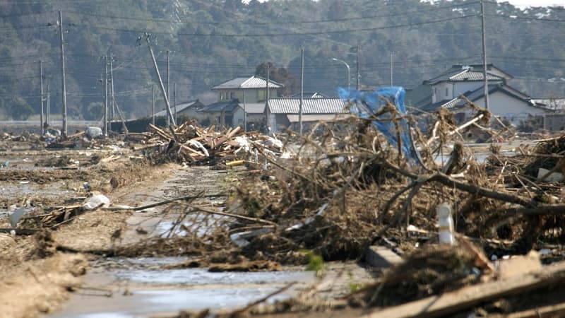 Cinq ans après la catastrophe, les stigmates sont encore bien visibles à proximité de la centrale de Fukushima.