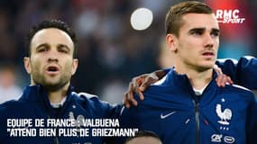 Equipe de France : Valbuena "attend bien plus de Griezmann"