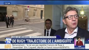 Rugy à l'écologie: Mélenchon dénonce déjà "un ministre des apparences"