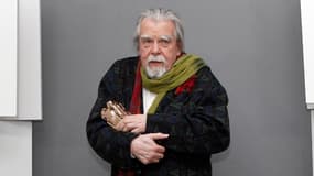 Michael Lonsdale en 2011 avec son César