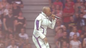 Soprano en concert au Groupama Stadium à Lyon, le 11 juin 2022