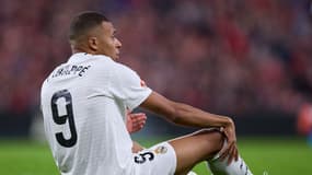 Kylian Mbappé avec le Real Madrid le 4 décembre 2024.