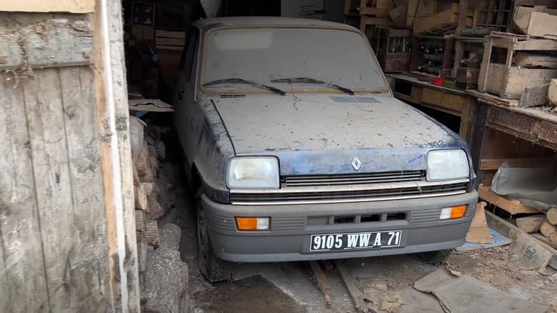 Elle achète cette Renault 5 en 1982, roule 12 km et la met 43 ans au garage: l'histoire folle de cette vieille R5 retrouvée quasi neuve qui va être mise aux enchères