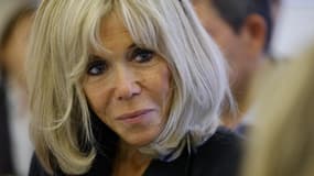 Brigitte Macron lors d'une remise de prix à Paris le 7 septembre 2022