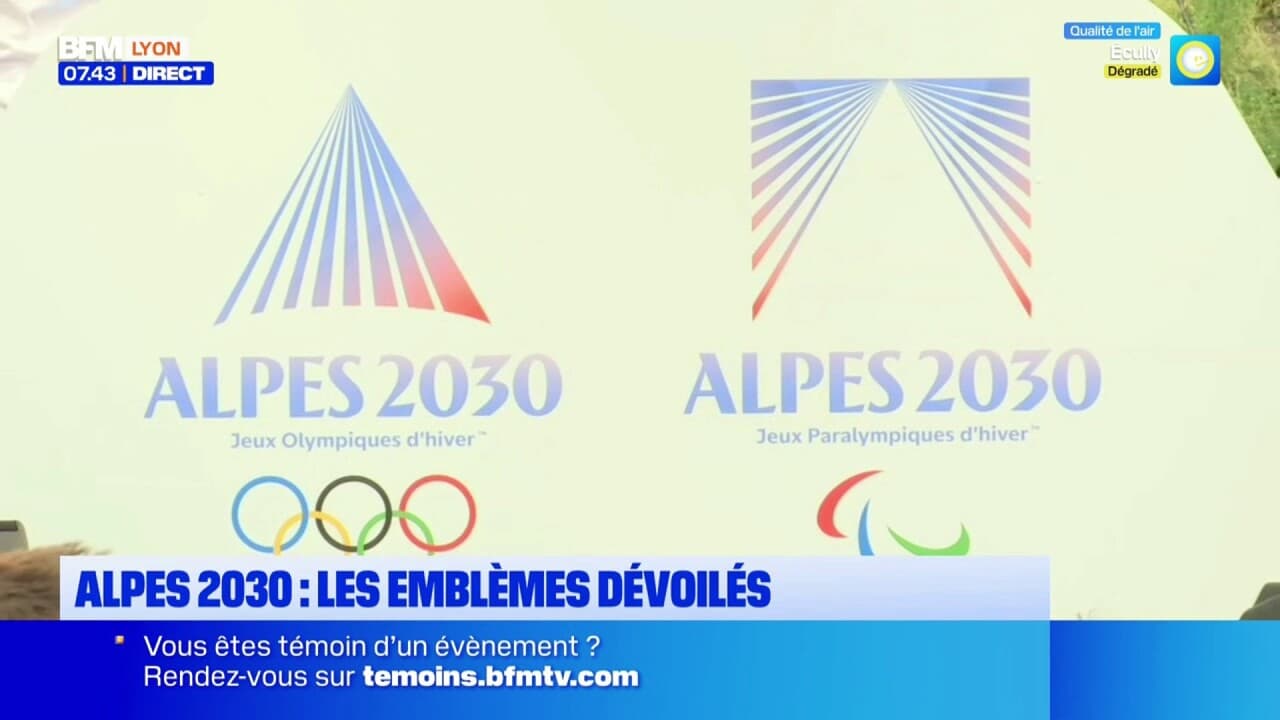 Les emblèmes des JO 2030 dévoilés à Briançon