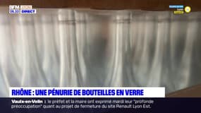 Rhône: une pénurie de bouteille de verre en raison de la guerre en Ukraine