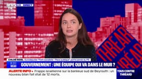 Gouvernement Barnier: "Un gouvernement qui ne change rien, qui perpétue la politique" d'Emmanuel Macron, affirme Chloé Ridel (PS)