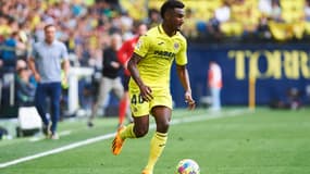 Le Français Haissem Hassan sous les couleurs de Villarreal en 2023.