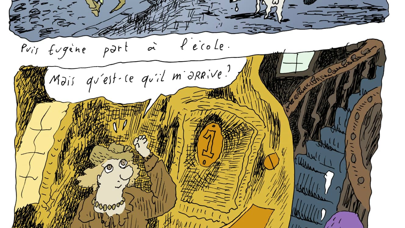 Apparition de Joann Sfar dans A cause de la vie Apparition de Joann Sfar dans A cause de la vie