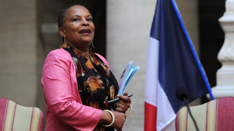 La ministre de la Justice Christiane Taubira.