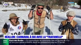 Réallon: carnaval à ski pour la 15e édition de la "Trafanelle"