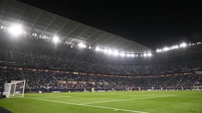 Le stade 974 de Doha lors du Trophée des champions entre le PSG et Monaco, le 5 janvier 2025
