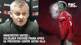 Manchester United : Solskjaer encense Pogba après le succès contre Aston Villa