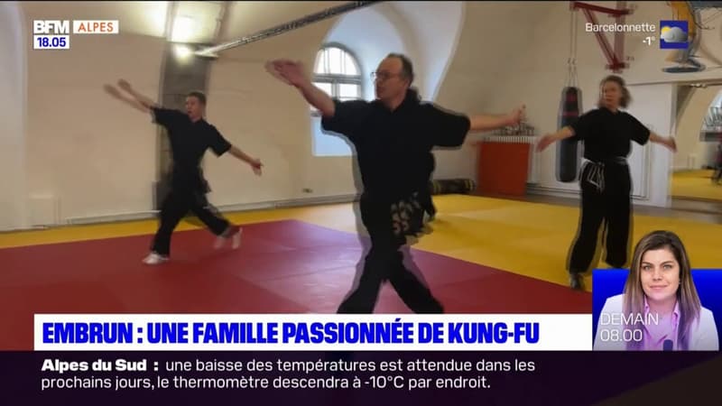 Embrun: à la rencontre d'une famille passionnée de kung-fu