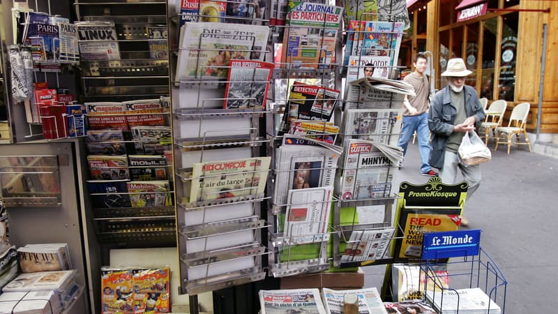 Une partie des kiosquiers parisiens sont en grève.