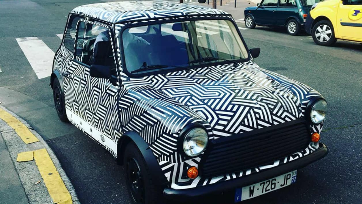 Le prototype de la Mini "rétrofitée" que nous avons pu tester Le prototype de la Mini "rétrofitée" que nous avons pu tester