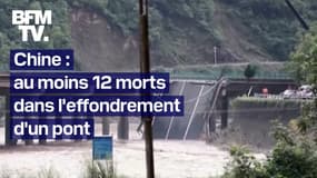  L'effondrement d'un pont autoroutier en Chine provoque la mort d'au moins 11 personnes  