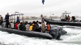 Un bateau de migrants, le 7 septembre 2015