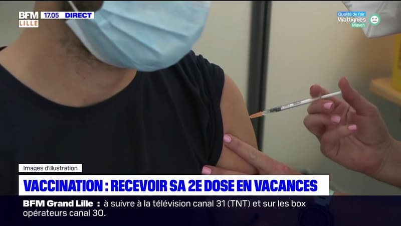 Vaccination: recevoir sa deuxième dose en vacances