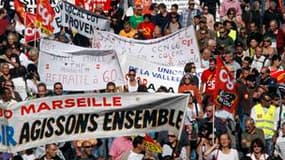 Le syndicat Unité SGP police s'élève contre le chiffrage par les autorités du nombre des manifestants contre la réforme des retraites, en particulier à Marseille (photo) où l'écart est de un à dix. La manifestation de mardi dans la cité phocéenne a réuni