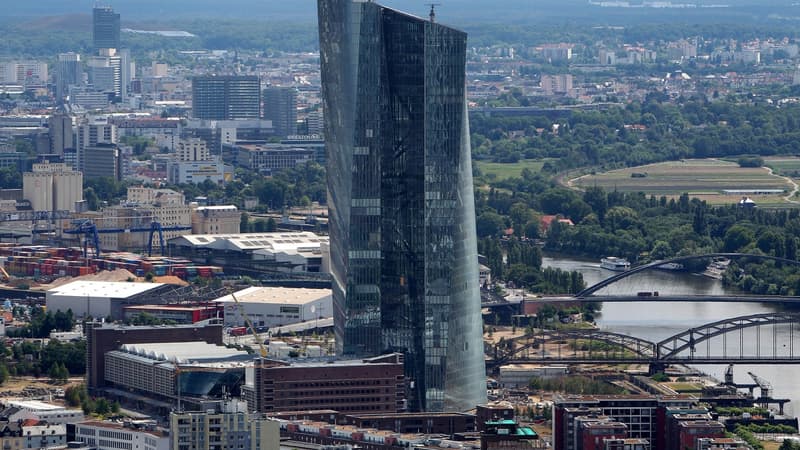 La tour de la BCE à Francfort