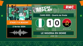 CAN2023 / Nigeria 1-0 Angola: Les Super Eagles en demie, le goal replay RMC 