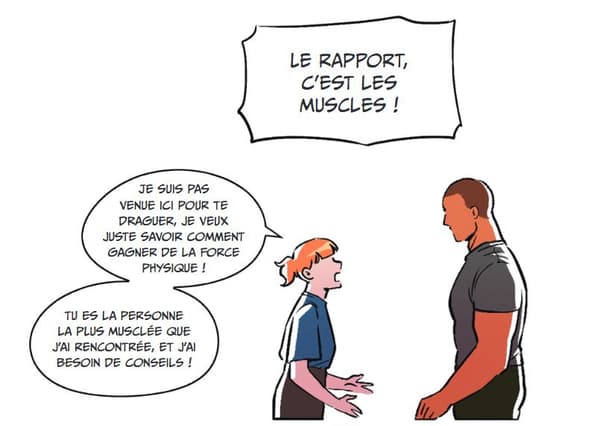 A page from the webtoon "Colossale" by Diane Truc and Rutile