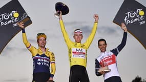 Roglic, Pogacar et Porte