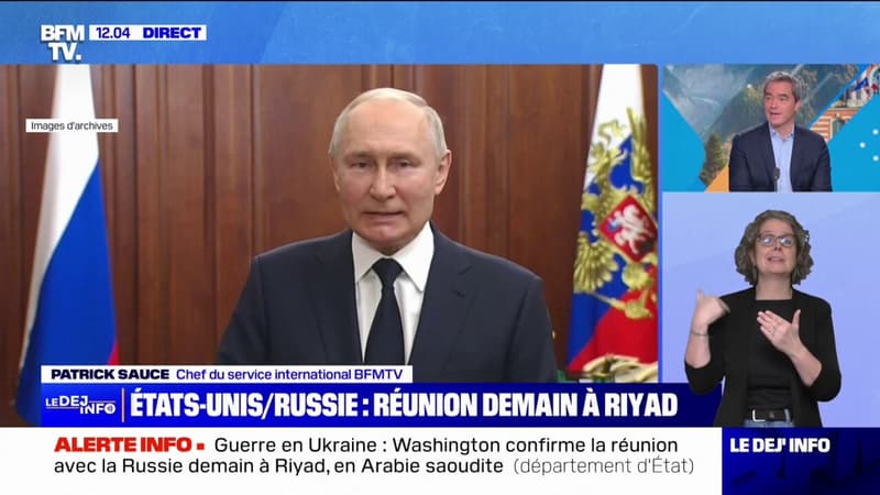 Guerre en Ukraine: Les États-Unis confirment une rencontre avec les autorités russes à Ryad (Arabie saoudite)