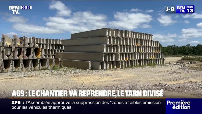 A69: le chantier est autorisé à reprendre malgré les divisions dans le département
