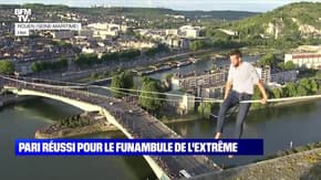 Pari réussi pour le funambule de l'extrême - 02/07