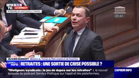 Olivier Dussopt à un député PS: "Votre mobilisation est stérile et vaine"