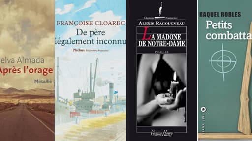 Les quatre livres sélectionnés du mois.