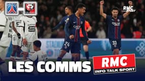 PSG 5-0 Rennes : Une manita avant Bilbao les comms RMC 