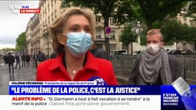 Valérie Pécresse (Libres !): "C'est important que nos policiers reçoivent le soutien le plus large possible."